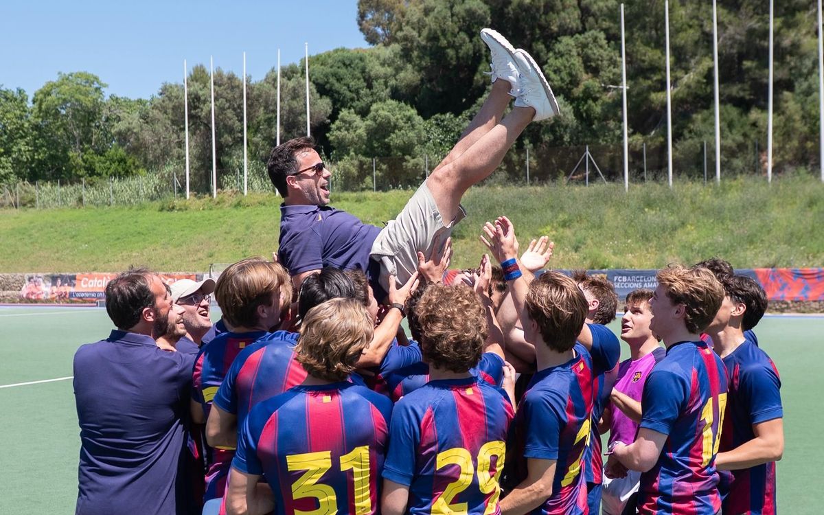 El Barça tanca la Lliga IATI competint fins al final davant l’Atlètic Terrassa