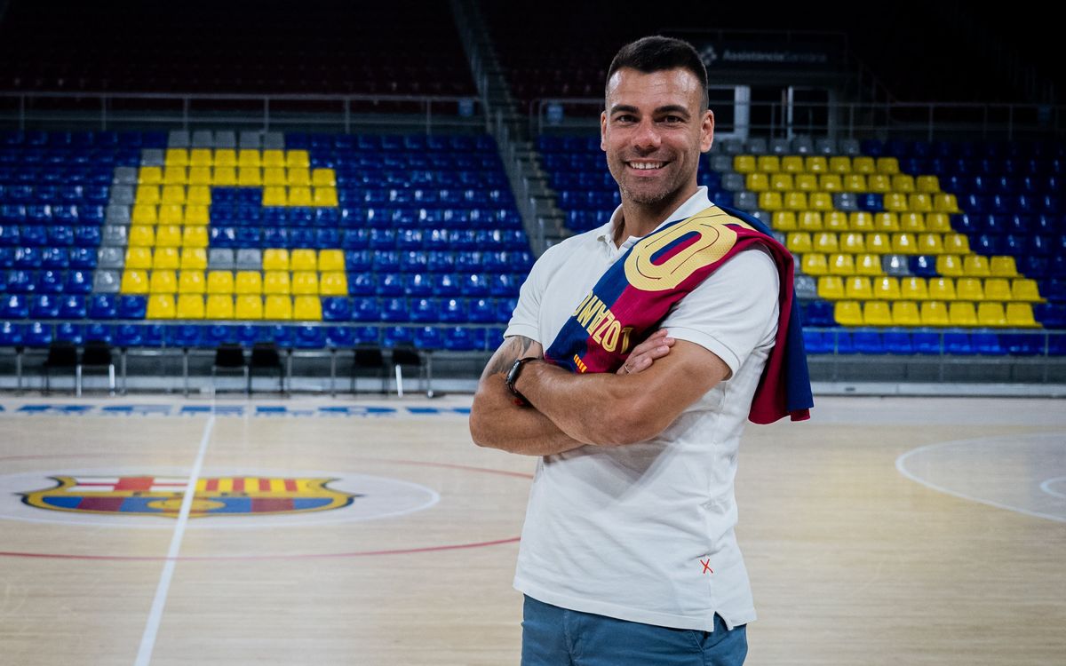 Sergio Lozano: “El Barça y el Palau no son solo mi casa, son mi hogar”