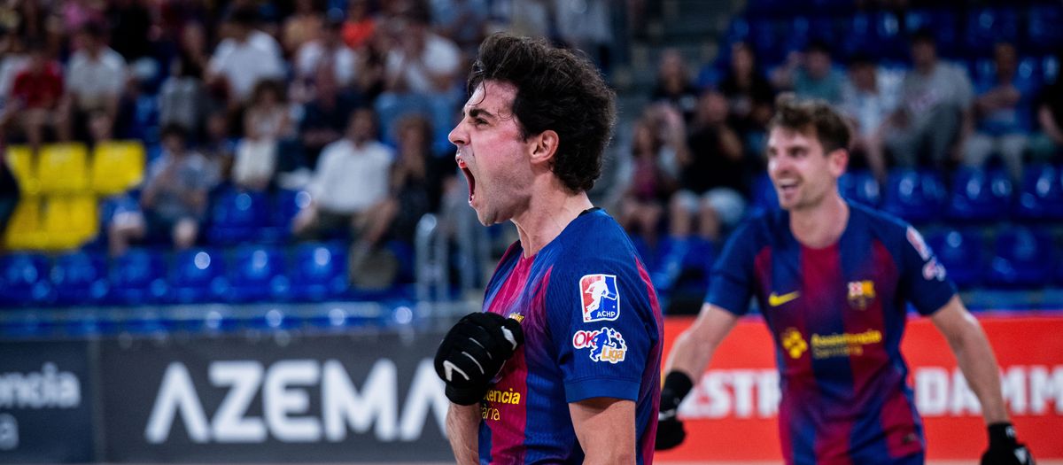 Barça - Igualada Rigat HC: Estrenen les semifinals amb victòria (4-1)