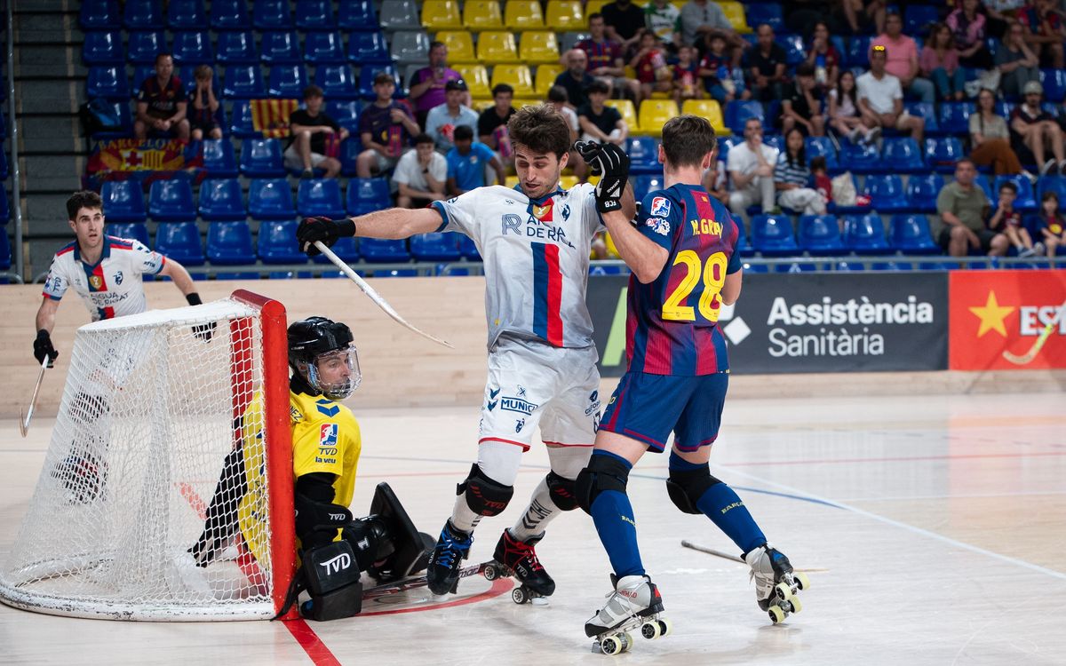 Barça - Igualada: Eliminatòria empatada (1-3)