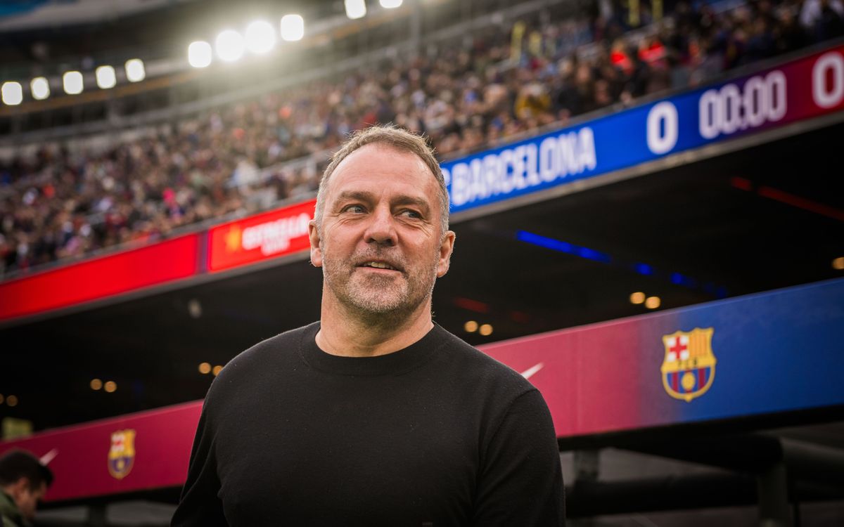 Hansi Flick, mejor entrenador de la Liga