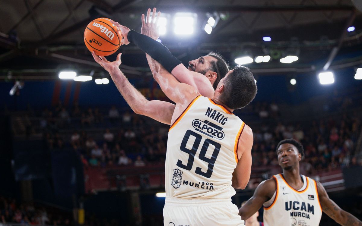 Barça - UCAM Múrcia: El tercer partit decidirà qui avança (87-90)