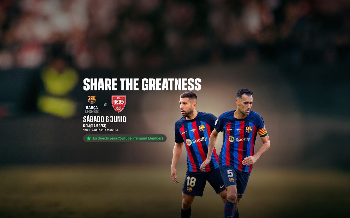 EN DIRECTO: Barça Legends - Reds FC