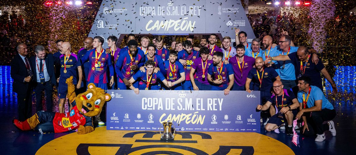 Bidasoa Irun - Barça: Campions de Copa! (17-37)