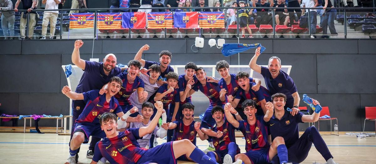 Los equipos formativos de fútbol sala se clasifican para la fase final de los Campeonatos de España