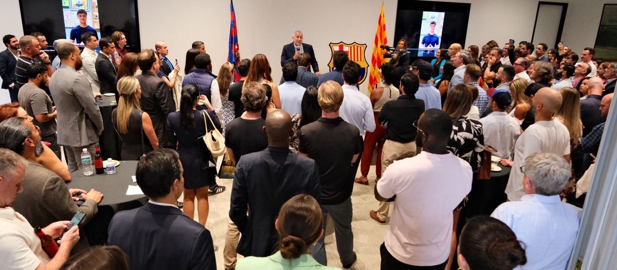 El FC Barcelona inaugura una nueva oficina en Miami para reforzar su presencia en el continente americano