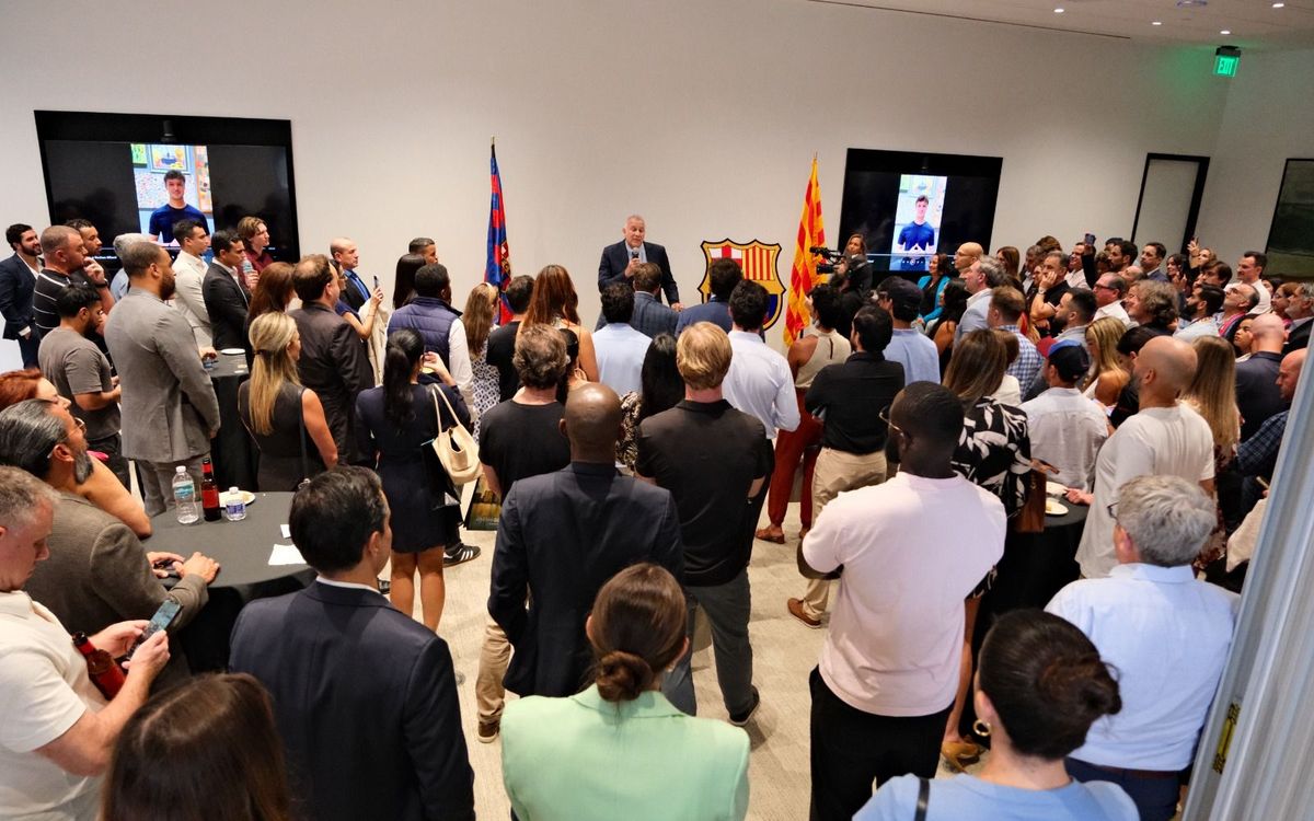 Le FC Barcelone inaugure un nouveau bureau à Miami pour renforcer sa présence sur le continent américain
