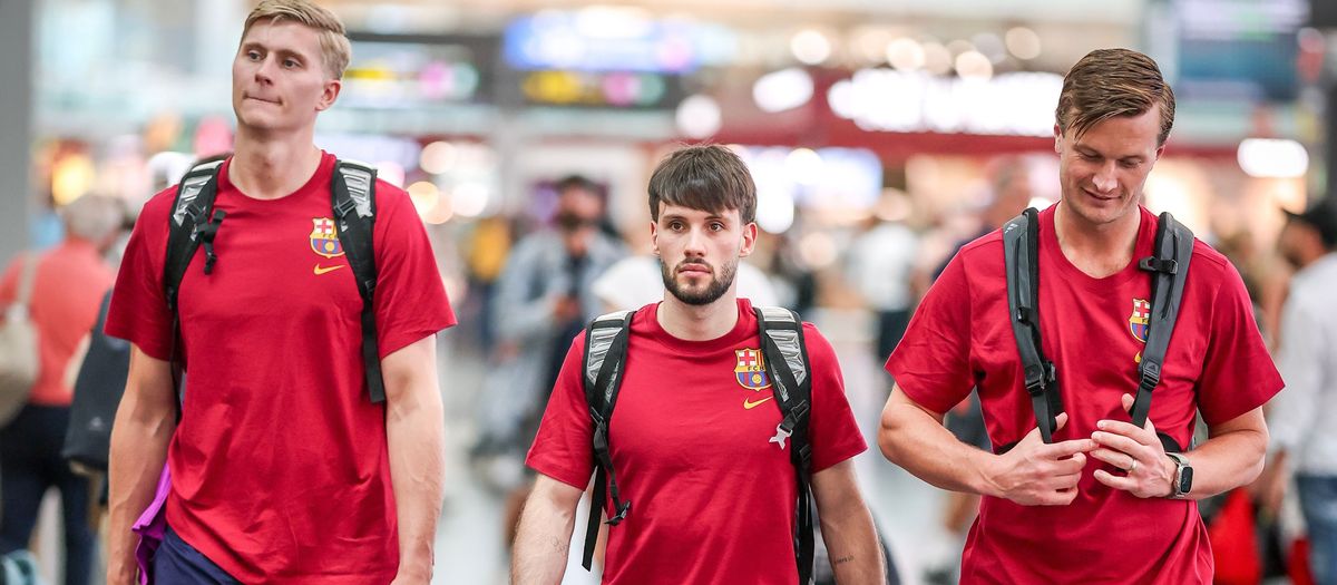 El primer equipo y el juvenil, rumbo a Colonia