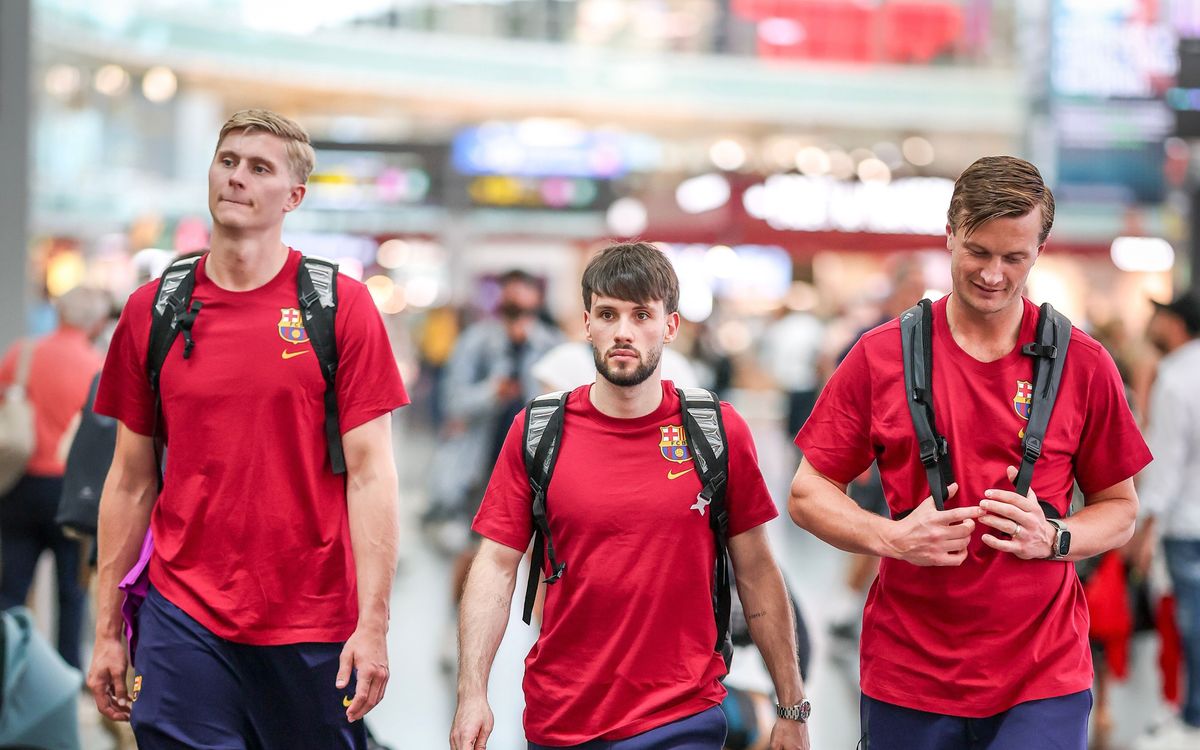 El primer equip i el juvenil, rumb a Colònia