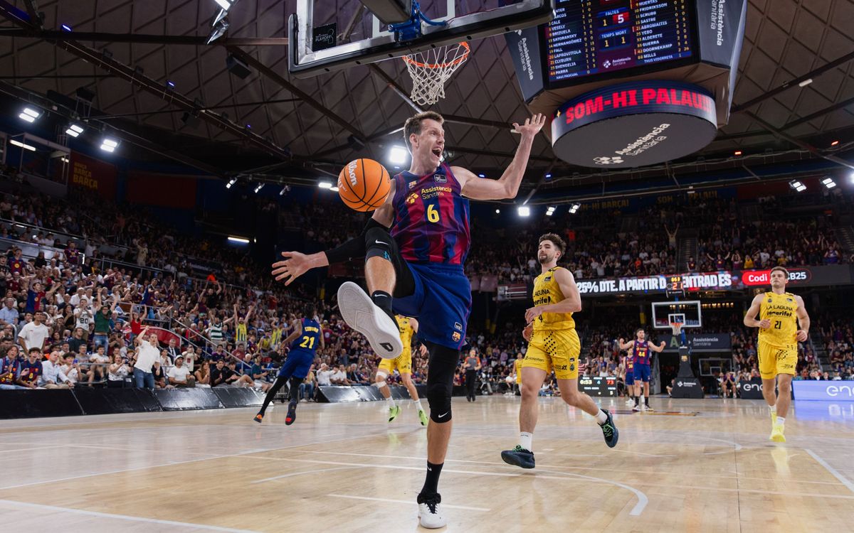 Barça 97-89 La Laguna Tenerife: Giant leap