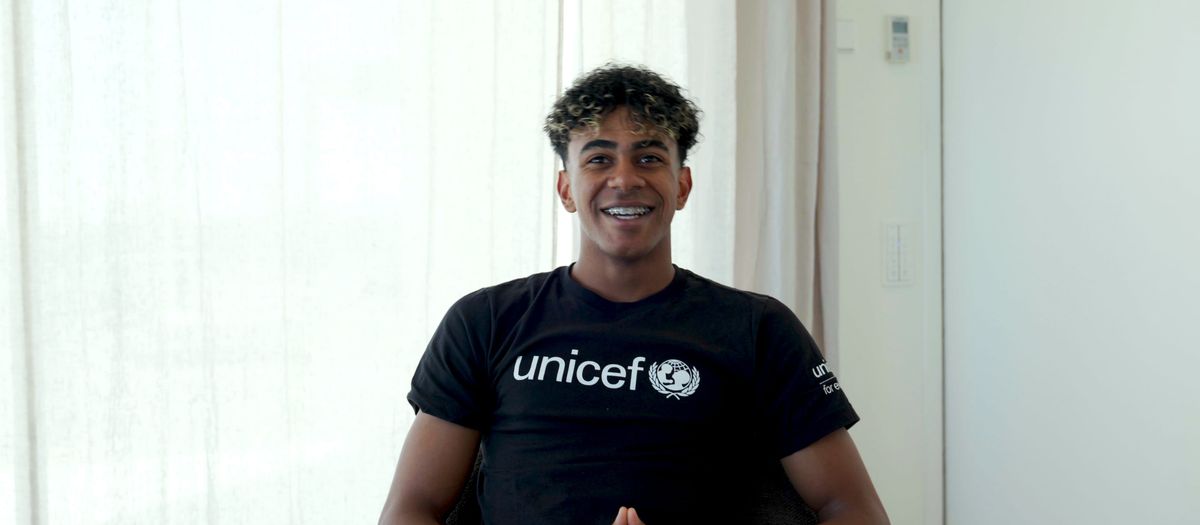 Blaugrana number 10 Lamine Yamal named a UNICEF Goodwill Ambassador