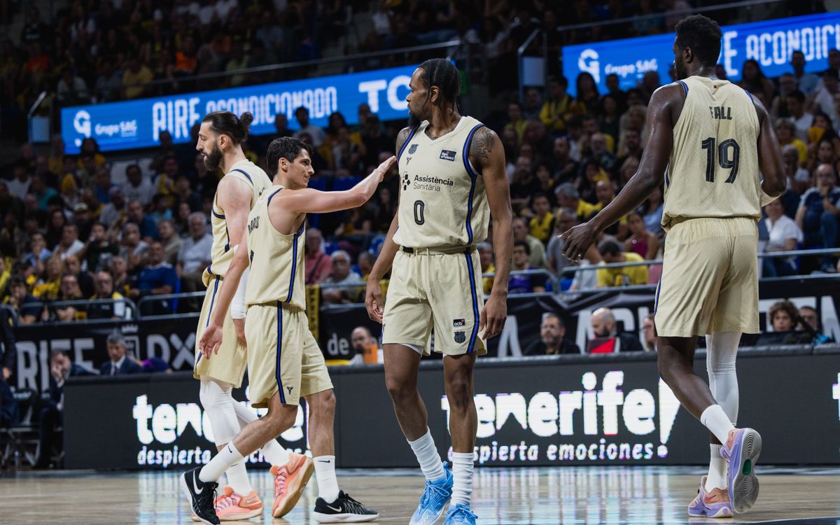 La Laguna Tenerife - Barça: A la final por la vía rápida (76-85)