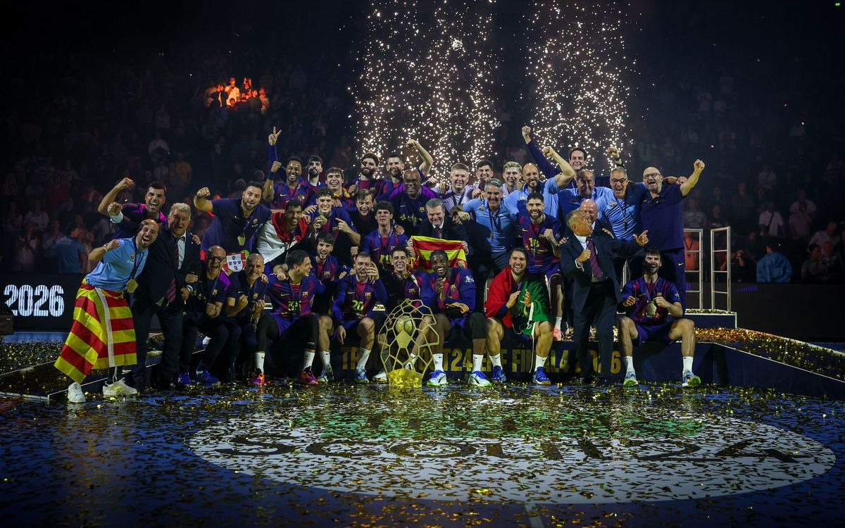 Barça - Füchse Berlin: Eternos reyes de Europa (37-34)