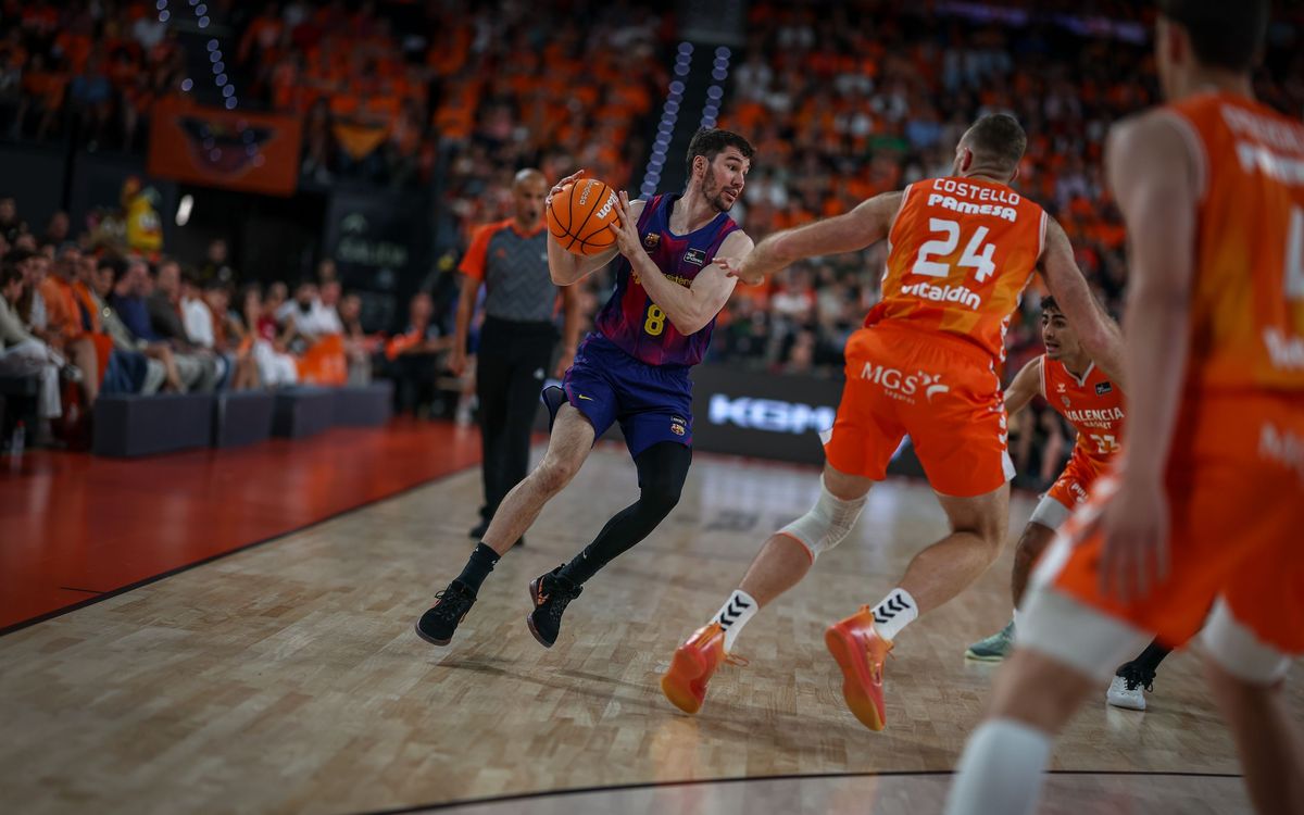 València Basket - Barça: Desfeta blaugrana (102-75)