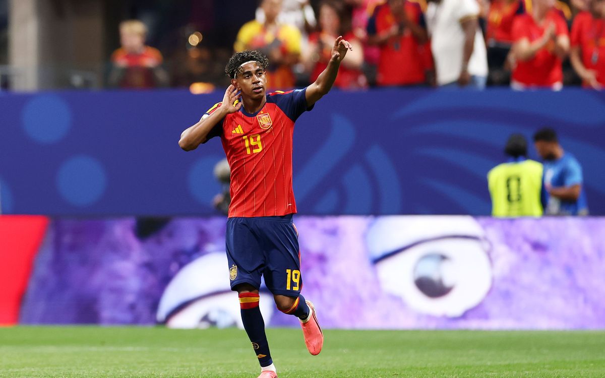 Lamine Yamal se estrena como goleador en el Mundial