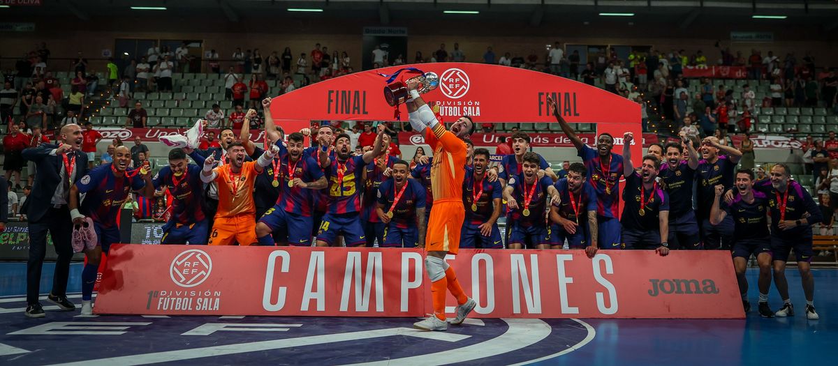 ElPozo Múrcia - Barça: Campions de Lliga! (4-6)