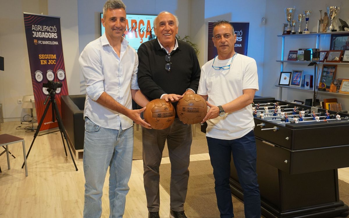 Óscar Álvarez i Javi García destaquen les diferencies entre ser jugador i entrenador al pódcast de l’Agrupació