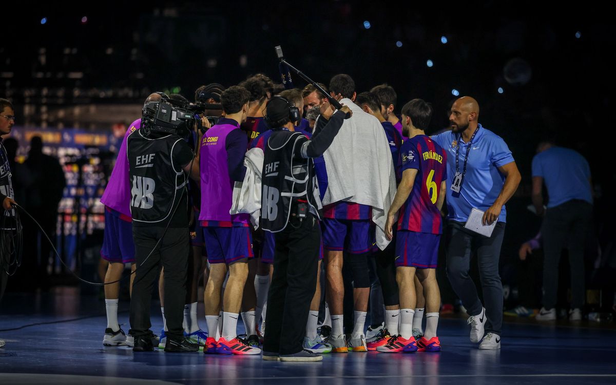 Barça will start the Champions League against Montpellier, Dinamo Bucharest and SAH Aarhus