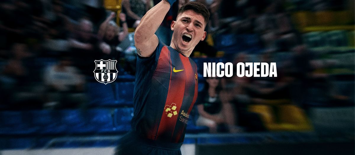 Nico Ojeda se incorpora al Barça