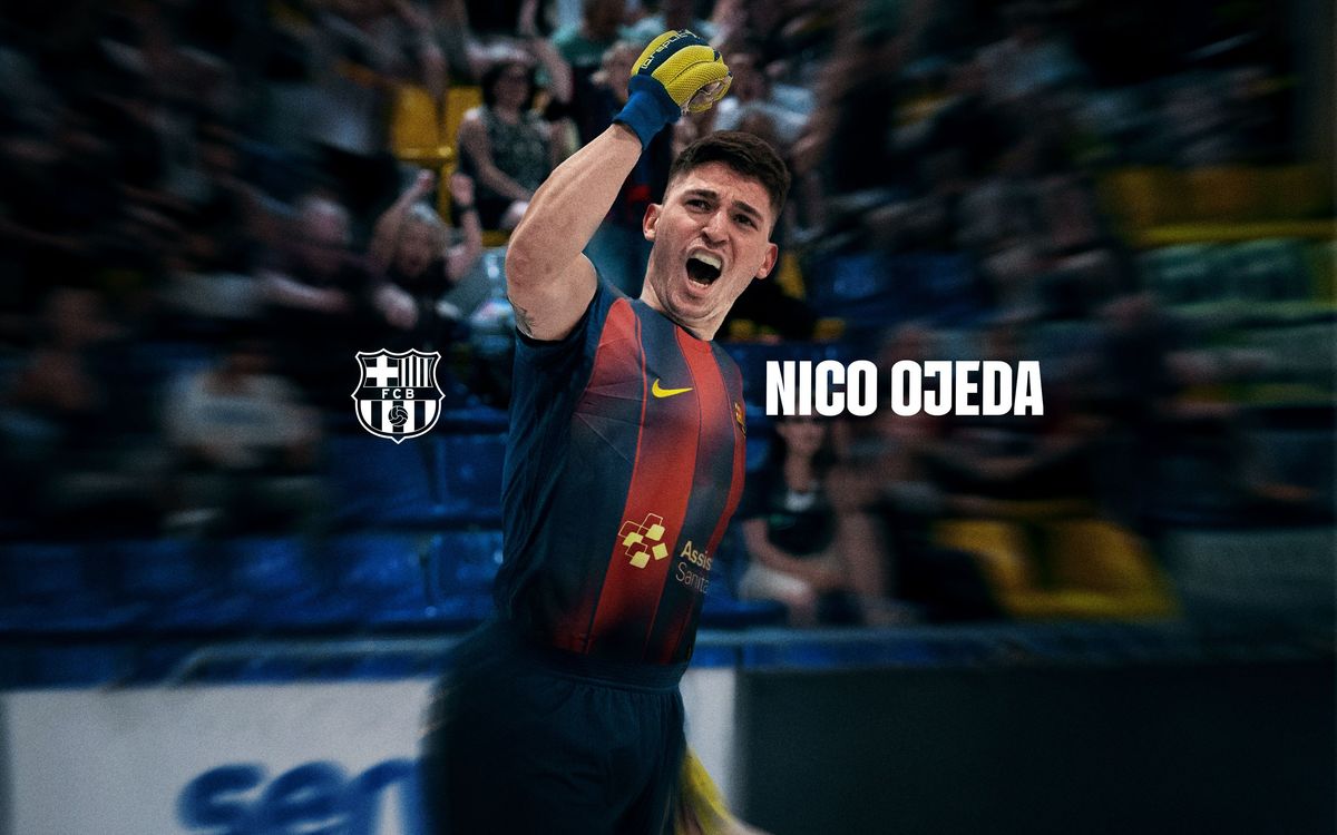 Nico Ojeda se incorpora al Barça