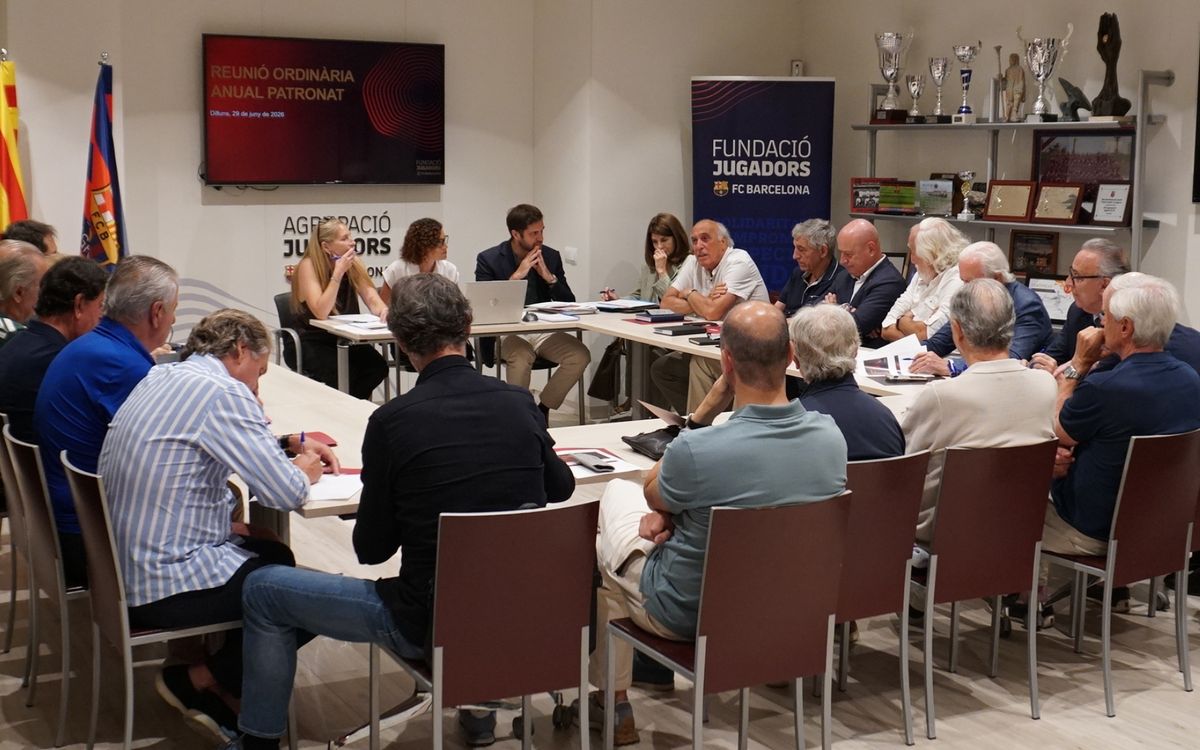 Reunió Patronat Fundació Jugadors