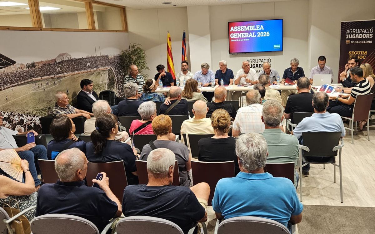 L'Agrupació i la Fundació de Jugadors celebren les reunions plenàries de l'Assemblea i el Patronat