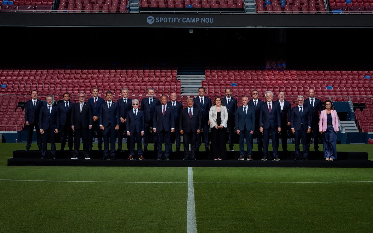 Presentada la nueva Junta Directiva del FC Barcelona