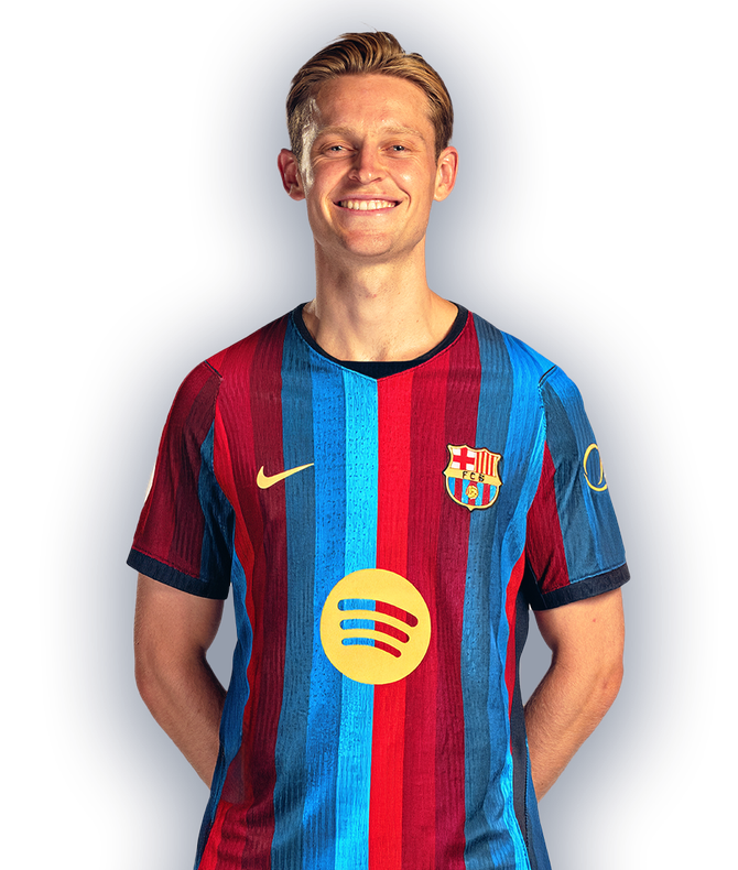 De Jong | 選手データ ミッドフィルダー | FCバルセロナ公式サイト