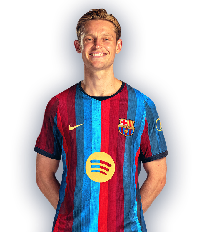 De Jong | 選手データ ミッドフィルダー | FCバルセロナ公式サイト