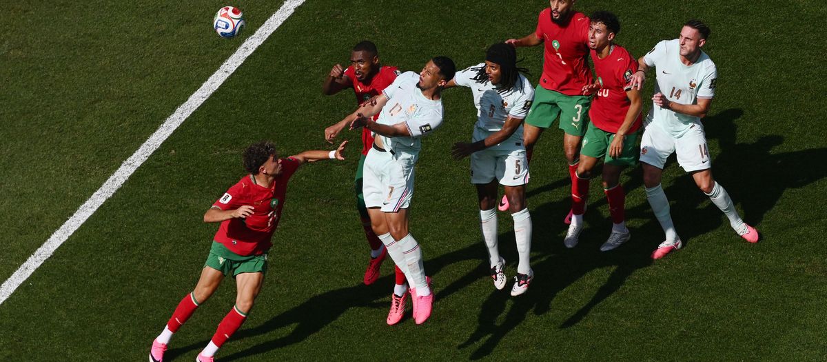 Kounde, impecable en el camino a semifinales