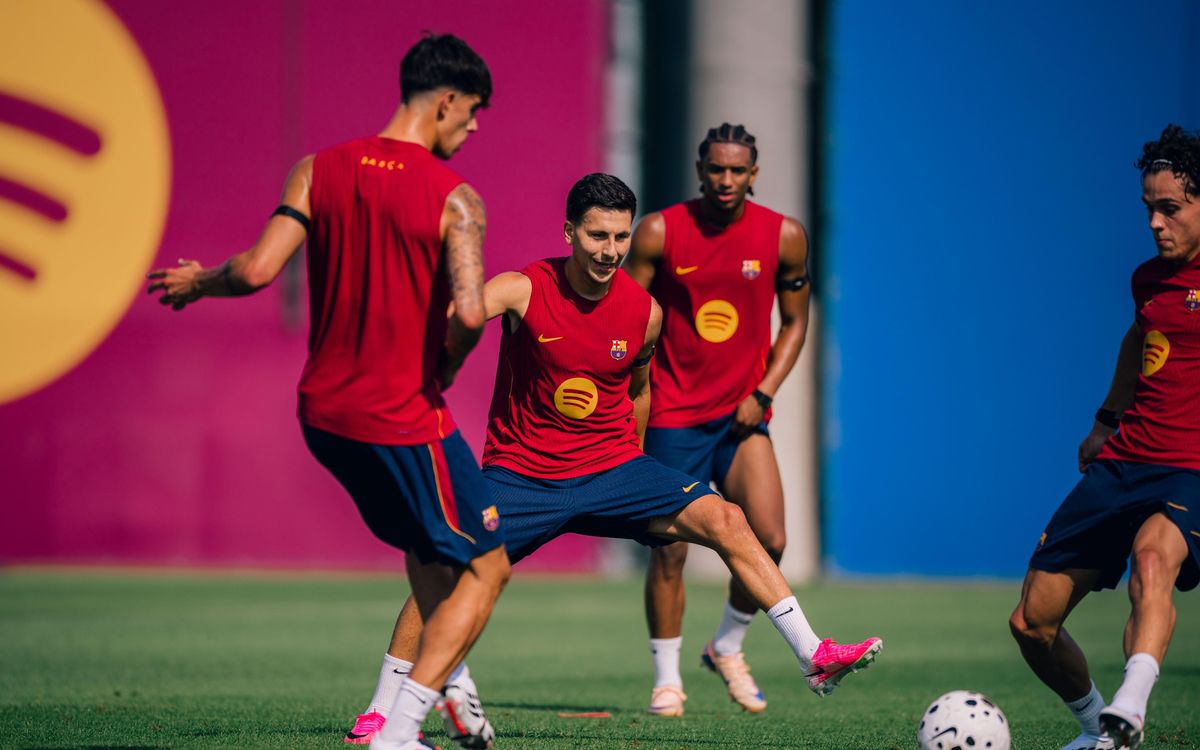 Barça's first training session of 2026/27