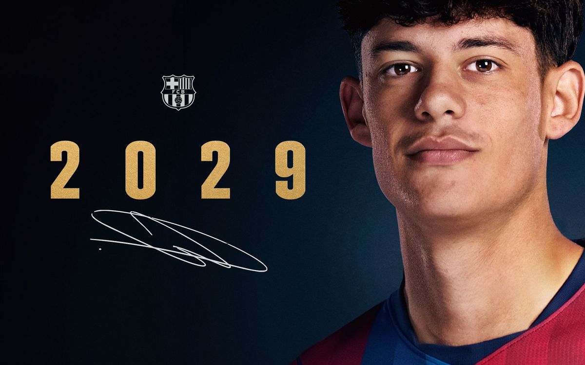 Àlex Campos, blaugrana hasta el 2029