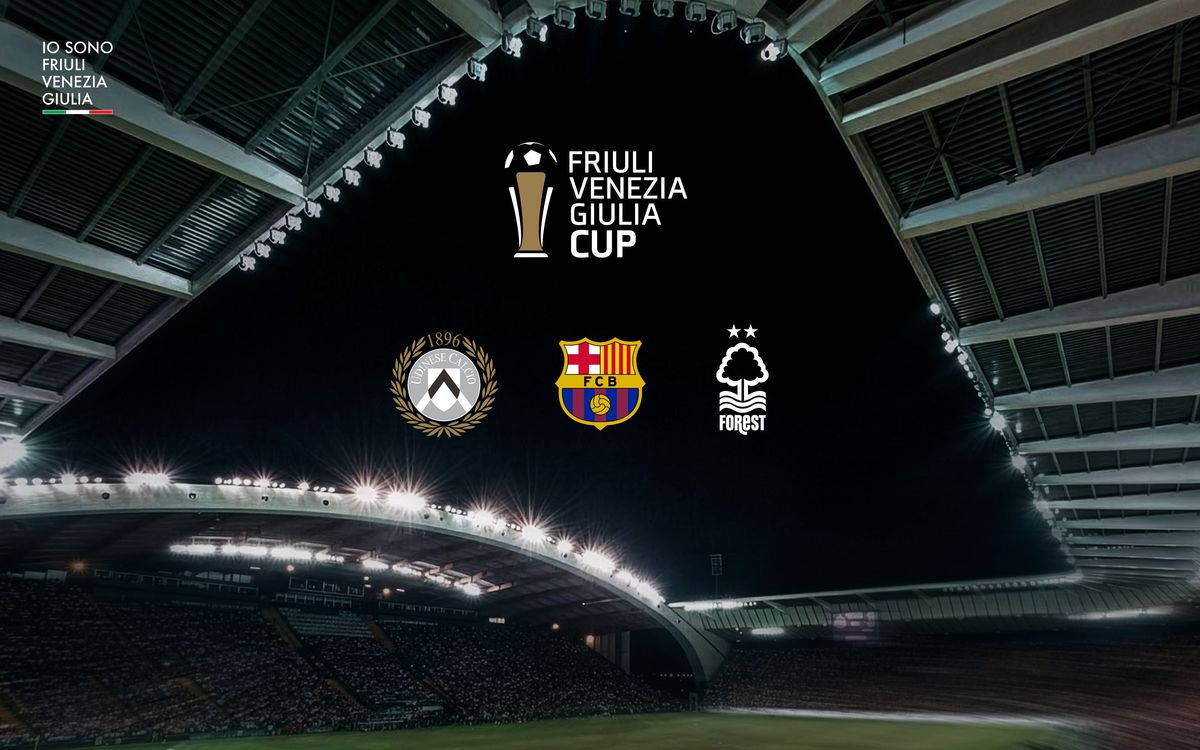 El primer equipo masculino jugará un triangular internacional en Udine como parte de la preparación de la temporada 2026/27