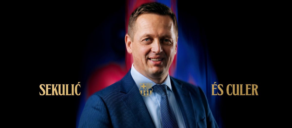 Aleksander Sekulic és el nou entrenador del Barça de bàsquet
