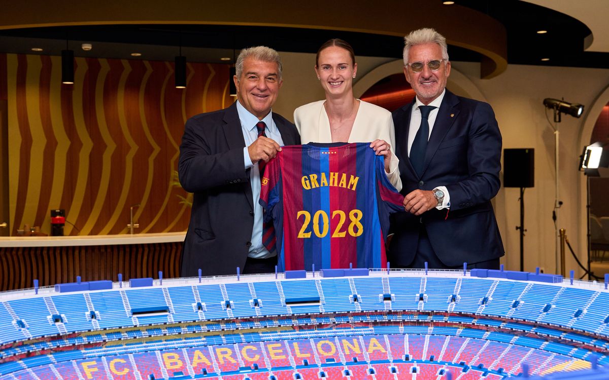 Graham Hansen: “Quiero seguir disfrutando en el Barça”