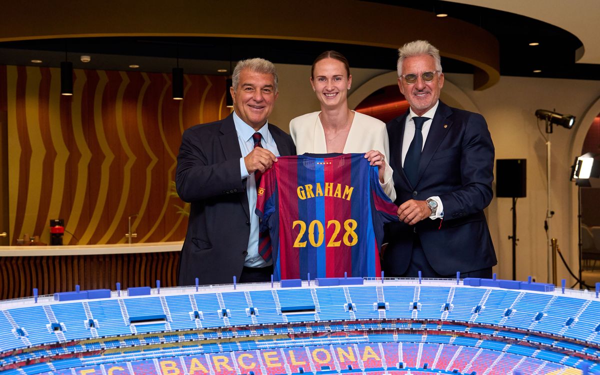 Graham Hansen: “Vull continuar gaudint al Barça”