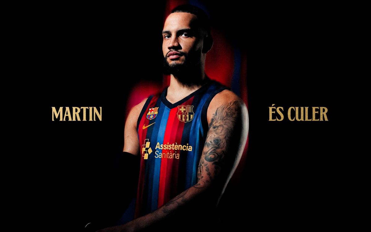 Tyrese Martin, més talent per al Barça de bàsquet