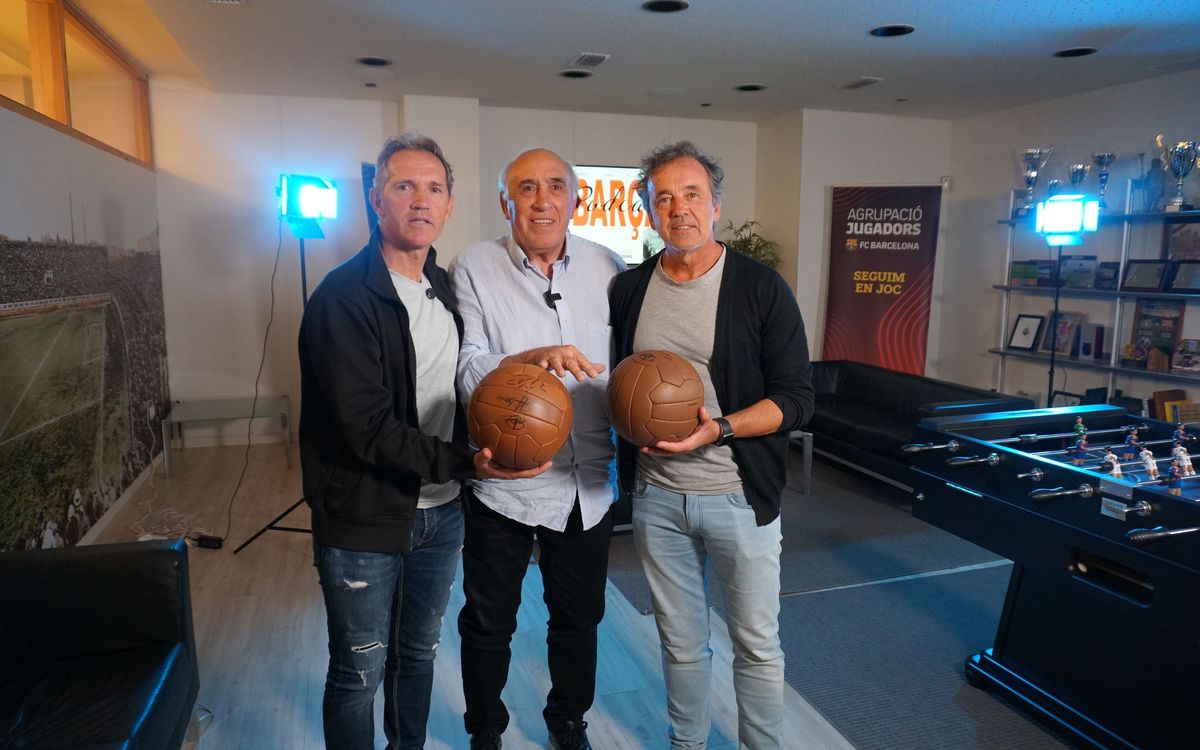 Andoni Goikoetxea i Iván Iglesias recorden el llegat del Dream Team al pódcast de l’Agrupació