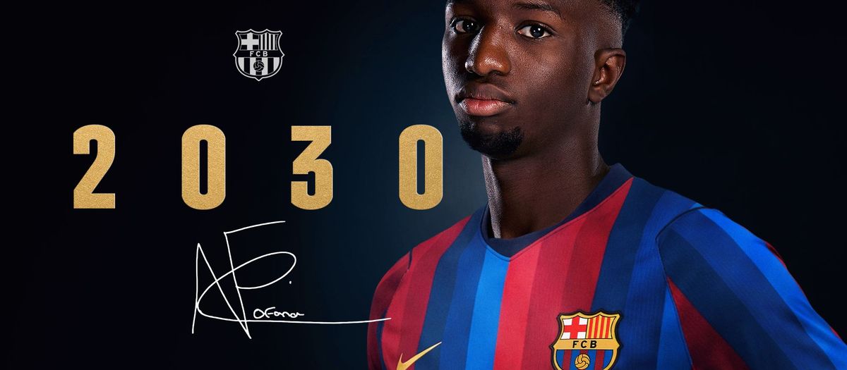 Nuhu Fofana, blaugrana fins al 2030