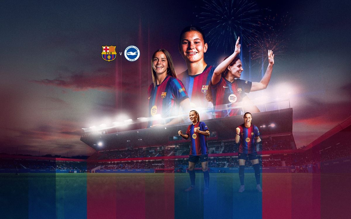 Brighton & Hove Albion Women FC, rival del Barça Femení en 'La Festa del Gamper Estrella Damm'