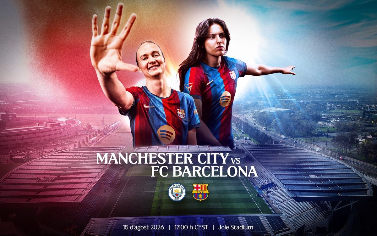 El Barça Femení viatjarà a Manchester en el seu primer desplaçament de pretemporada