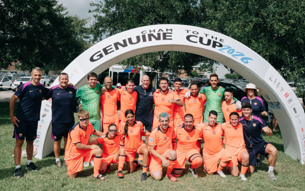 L’equip Fundació Barça Genuine estrena la temporada 2026/27 a la Genuine Cup Houston