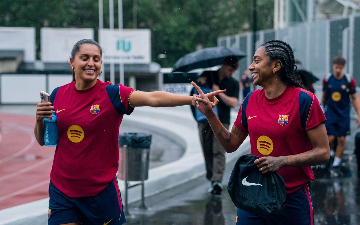 Primer entrenament de l’estada a Andorra la Vella