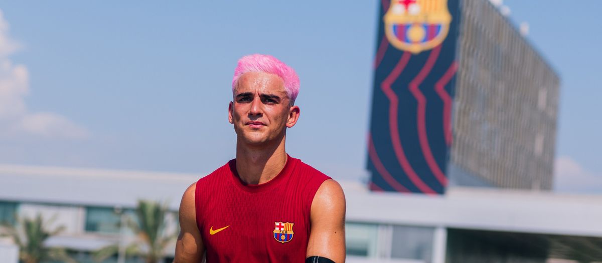 Gavi the new face on the return to the Ciutat Esportiva