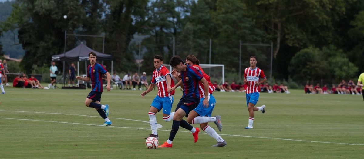 Barça Atlètic - Girona B: Un paso más en la preparación (1-1)