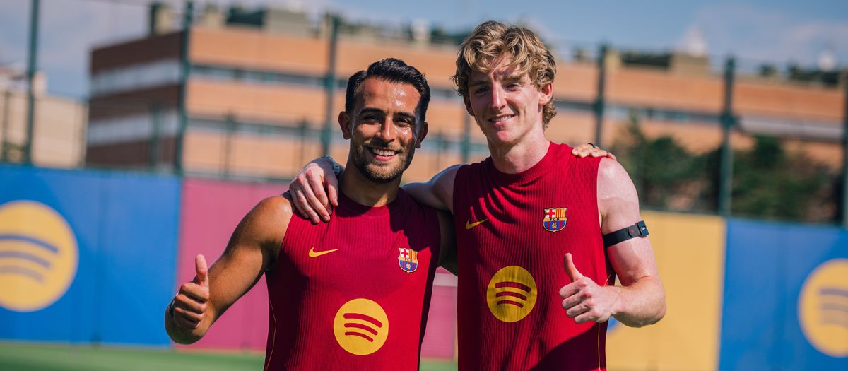 Joan, Eric y Gordon se incorporan a los entrenamientos