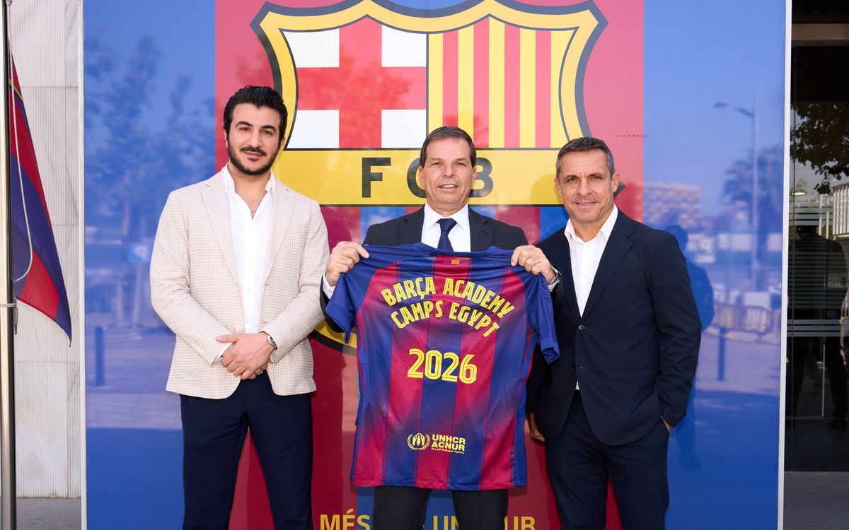 El Barça torna a Egipte