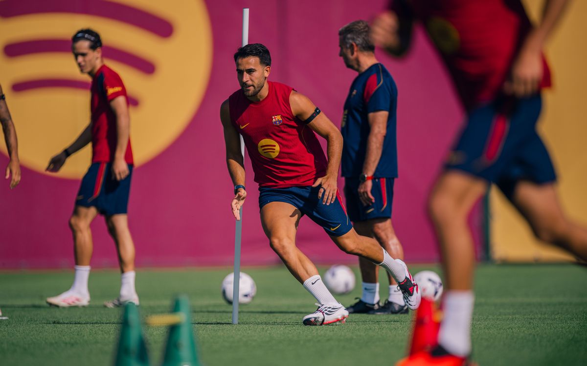 Primer entrenamiento de la semana