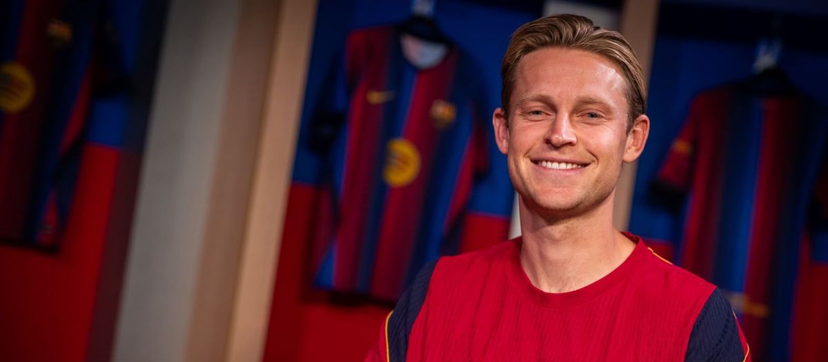 Frenkie de Jong focused on recovery and continuing to make history with Barça