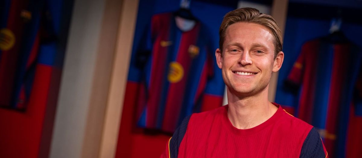 Frenkie de Jong, con la mirada puesta en su recuperación y seguir haciendo historia con el Barça